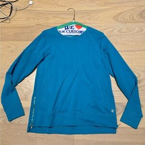 NWT Lilly Pulitzer Beach Comber Pullover Sweatshirt Maldives Green Turquoise